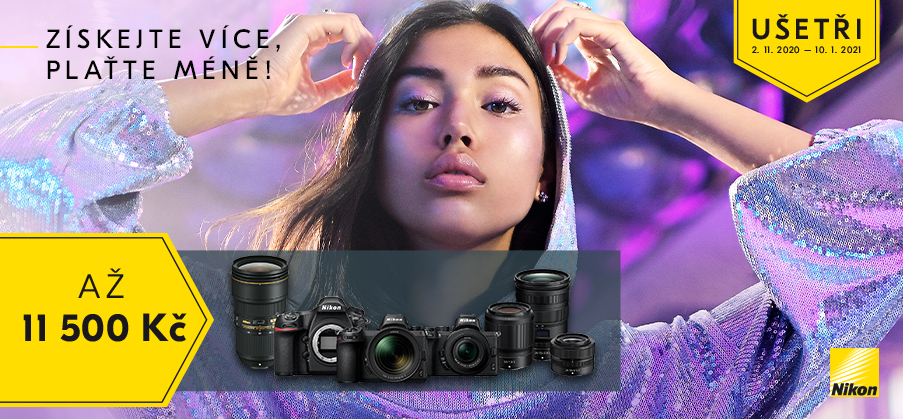 NIKON - ušetři (od 2.11.2020)