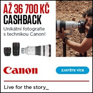 Canon CASHBACK na vybrané objektivy (1.2. -&nbsp30.4.2023)