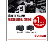 PRODLOUŽENÁ ZÁRUKA na vybrané produkty Canon (Platí&nbspod&nbsp1.6.2023 do 31.1.2024)
