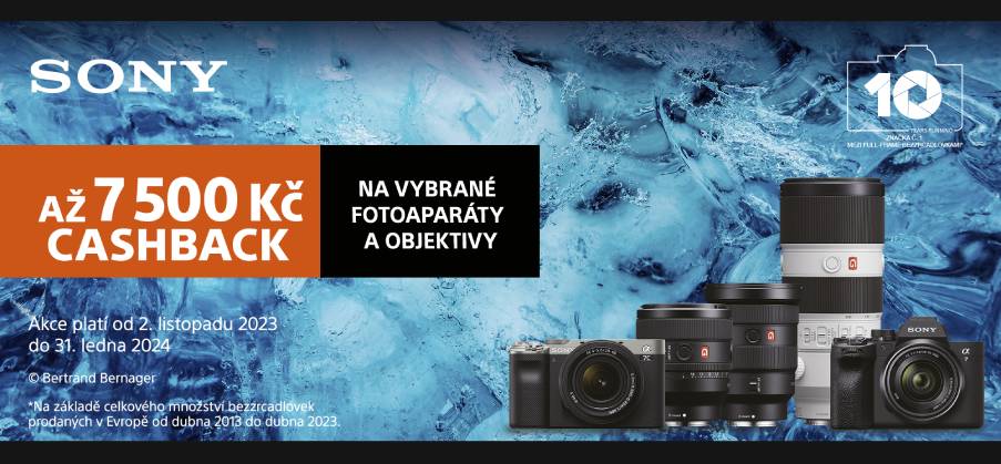 SONY WINTER CASHBACK (1.11.2023-31.1.2024)