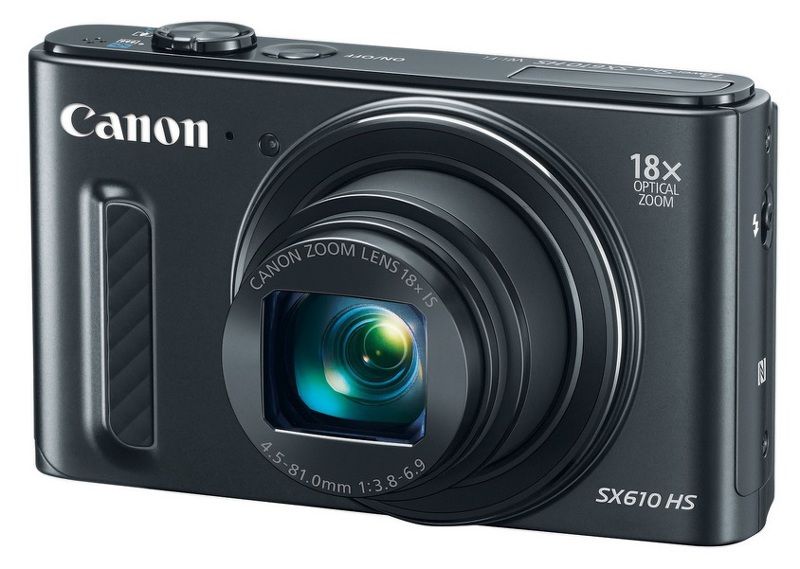 Canon PowerShot SX610 HS černý + brašna + 8GB karta ZDARMA !