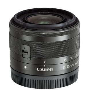 Canon EF-M 15-45mm f/3.5-6.3 IS STM  ,upřesníme balení , černý