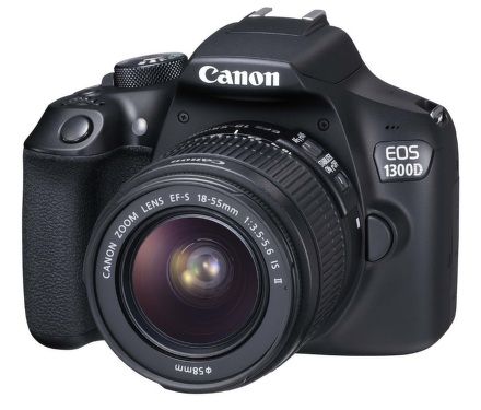 Canon EOS 1300D + 18-55 mm DC III