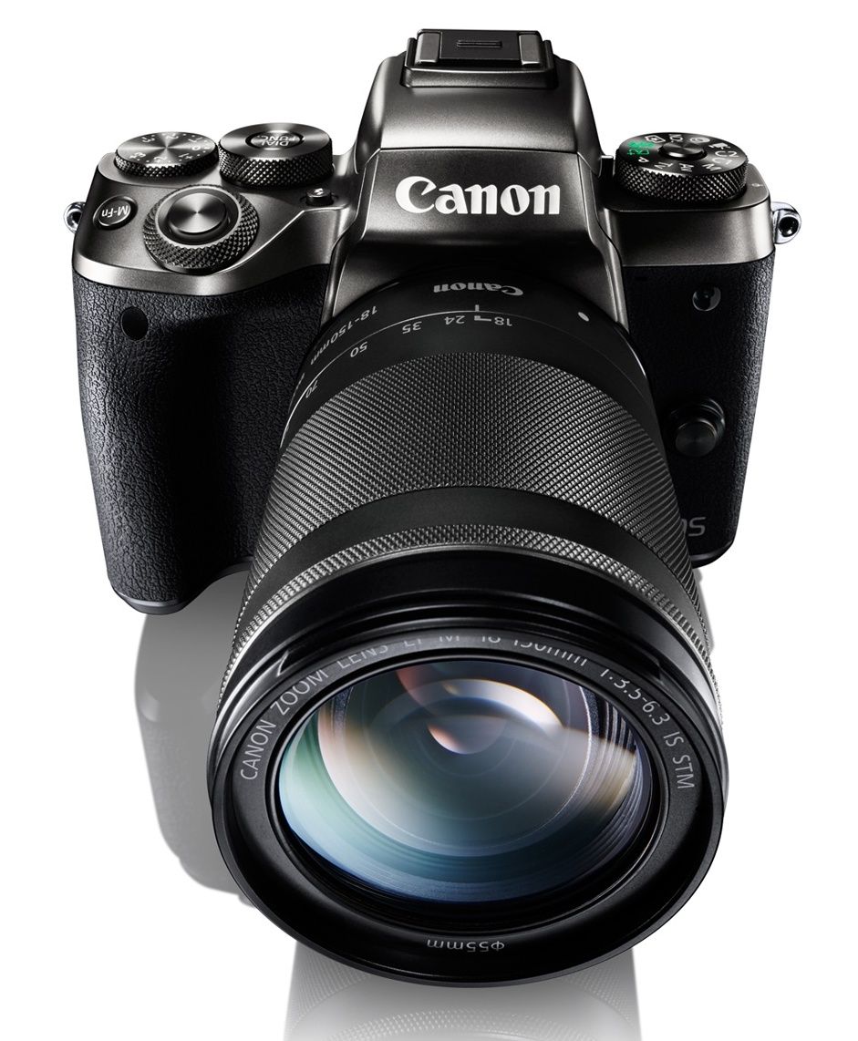 Canon EOS M5 + 18-150 mm IS STM + adaptér EF-EOS M 