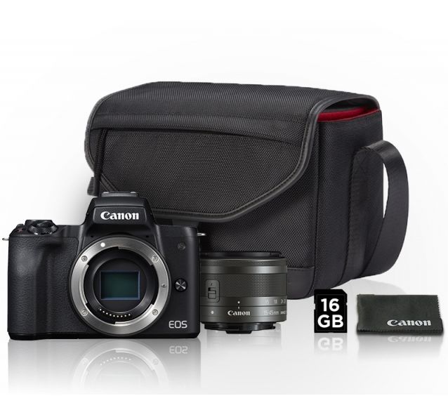Canon EOS M50 + 15-45mm Value Up Kit