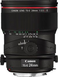 Canon TS-E 24mm f / 3.5 L II