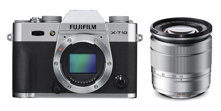 Fujifilm X-T10 + XC 16-50 stříbrný