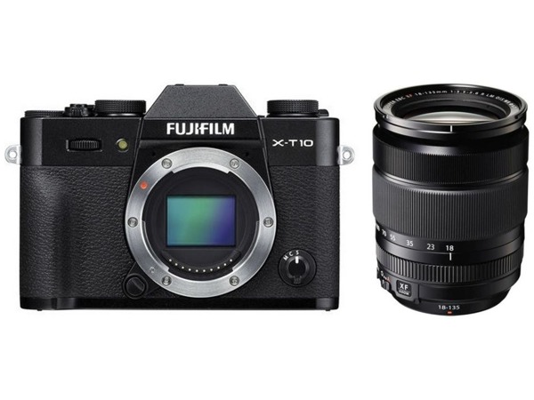 Fujifilm X-T10 + 18-135 mm černý