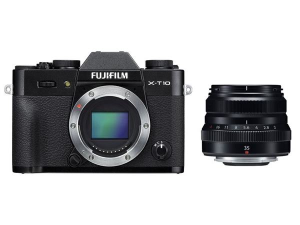Fujifilm X-T10 černý + XF35mm