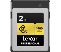 Lexar Pro CFexpress PRO Gold Typ B 1750/1500 2TB - obrázek