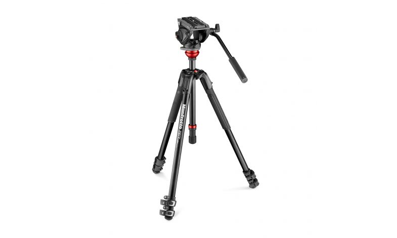 Manfrotto 500 Fluid Video Head Flat Base with 190X