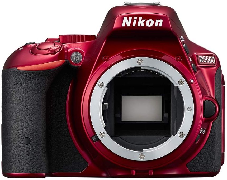Nikon D5500 tělo červený