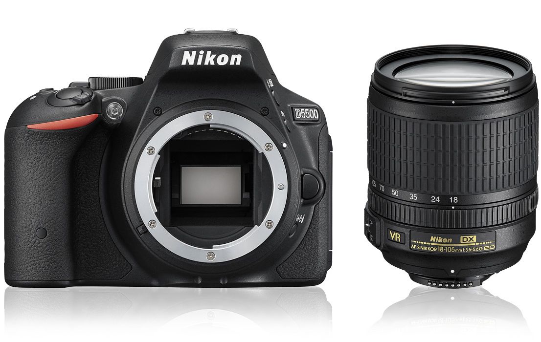 Nikon D5500 + 18-105 mm VR