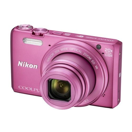 Nikon Coolpix S7000 růžový + originální pouzdro
