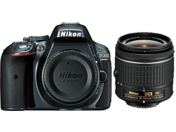 Nikon D5300 + 18-55 mm AF-P VR šedý