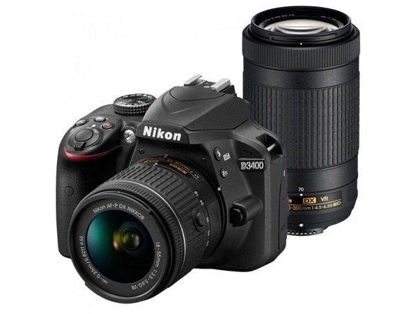 Nikon D3400 + 18-55 AF-P VR + 70-300 VR