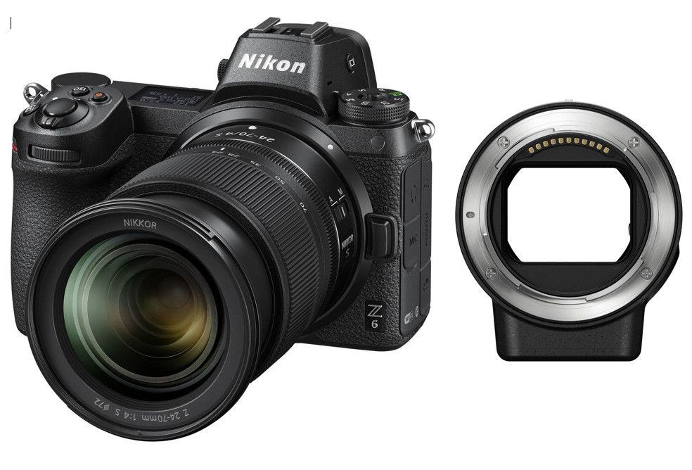 Nikon Z6 + 24-70mm + FTZ adaptér