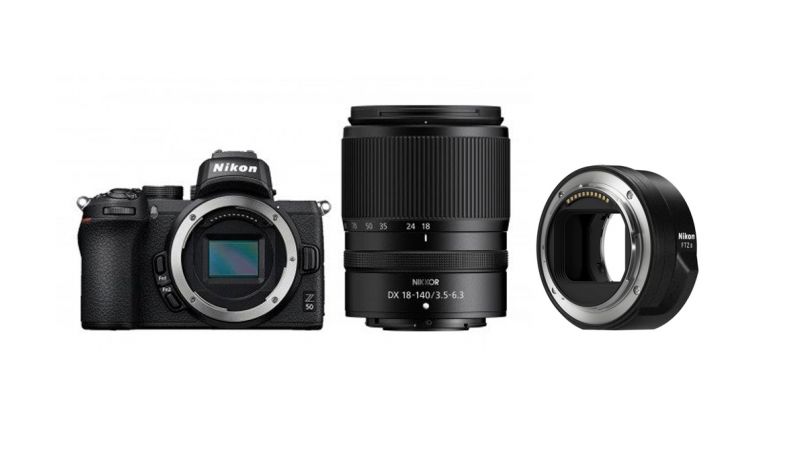 Nikon Z50 + 18-140mm VR + FTZ II