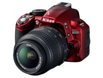 Nikon D3100 + 18-55 AF-S DX VR červený