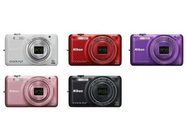 Nikon Coolpix S6600 červený + krycí fólie na display ZDARMA !