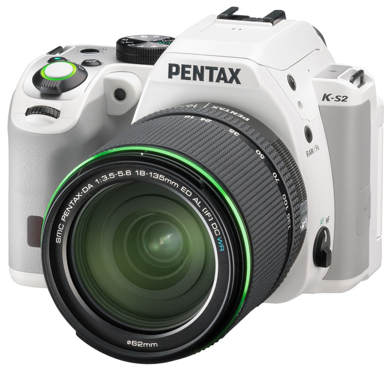 Pentax K-S2 + 18-135 WR bílý