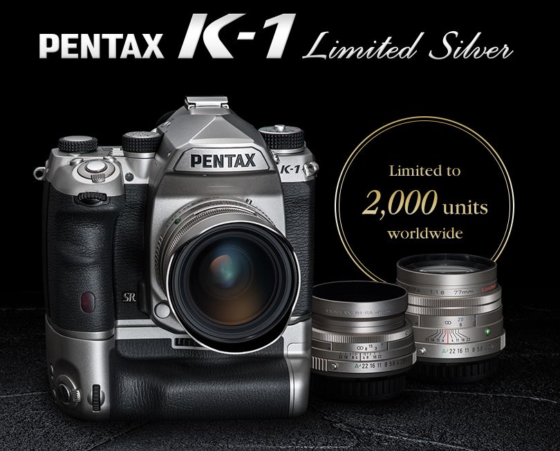 Pentax K-1 tělo Limited silver 