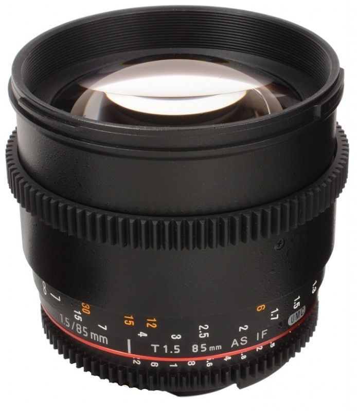 Samyang 85mm T1,5 VDSLR II pro Nikon