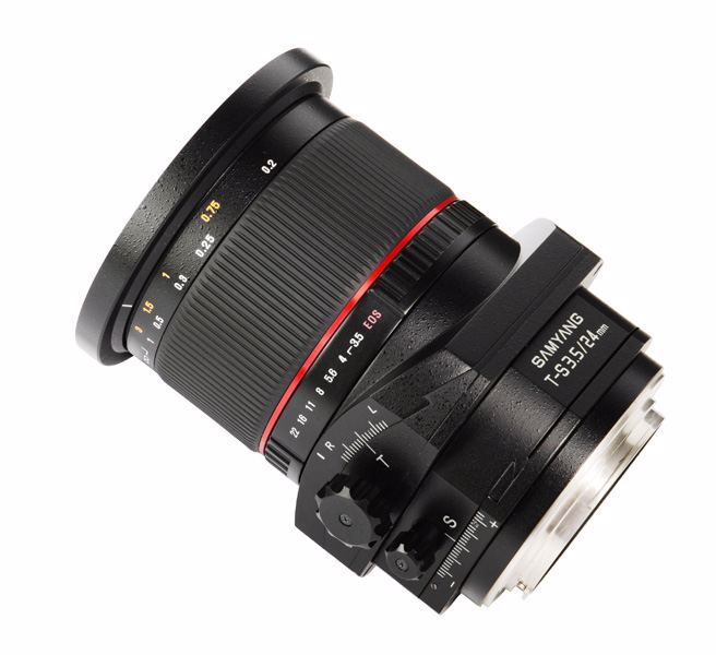 Samyang 24mm f/3,5 T-S ED AS UMC pro Nikon 