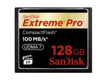 SanDisk Extreme Pro CF 128 GB 100 MB/s UDMA 7 - obrázek