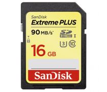 SanDisk Extreme  SDHC PLUS  16GB 90MB/s Class 10 UHS-I - obrázek