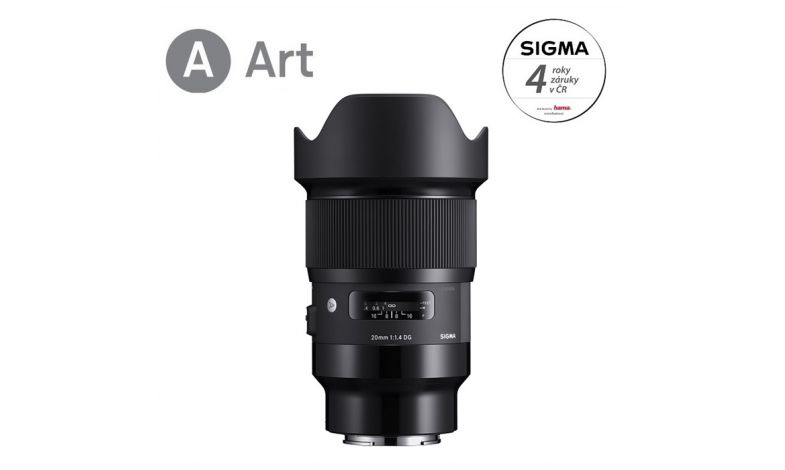 SIGMA 20mm F1.4 DG HSM Art pro Sigma L / Panasonic / Leica