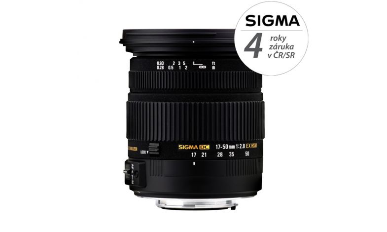 Sigma 17-50mm f/2,8 EX DC OS HSM pro Canon