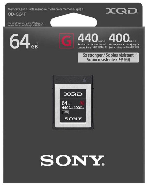 Sony XQD 64GB G serie 