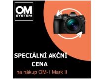 Speciální akce na nákup OM-1 Mark II (Platí&nbsp25.4. -&nbsp26.5.2024)