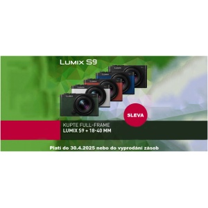 PROMO LUMIX S9 = sleva (Platí do 30.4.2025)