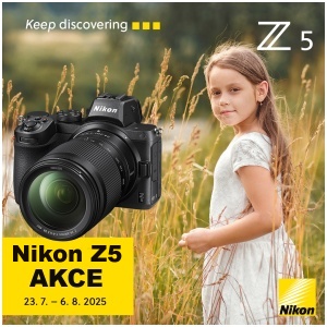 NIKON AKCE Z5 první verze + její kity (Platí&nbspod&nbsp23.7.&nbspdo&nbsp6.8.2025)