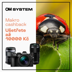 OM SYSTEM Cashback - akce září 2025 (Platí&nbspod&nbsp4.9.&nbspdo&nbsp28.9.2025)