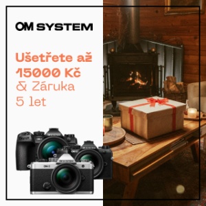 OM SYSTEM - Winter Cashback (Platí&nbspod&nbsp13.11.2025&nbspdo&nbsp6.1.2026)