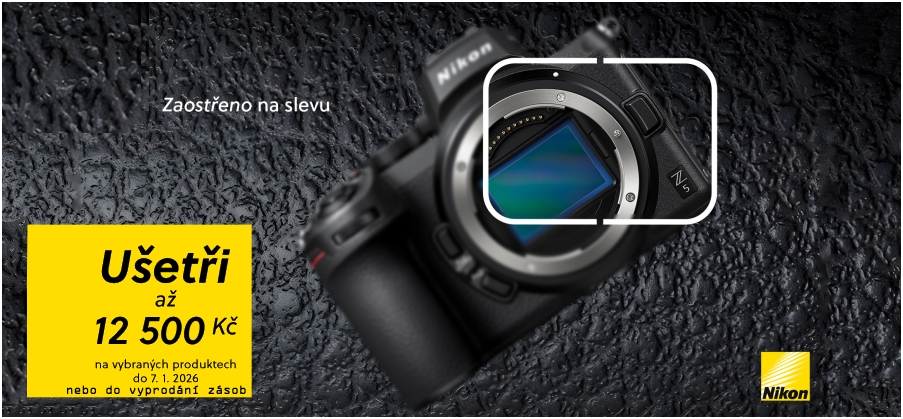 Nikon - Zaostřeno na slevu (Platí&nbspod&nbsp25.11.2025&nbspdo&nbsp7.1.2026)