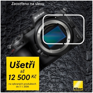 Nikon - Zaostřeno na slevu (Platí&nbspod&nbsp25.11.2025&nbspdo&nbsp7.1.2026)