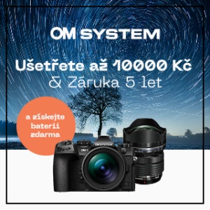 OM SYSTEM Cashback - Bright Nights (Platí&nbspod&nbsp15.1.&nbspdo&nbsp15.2.2026)