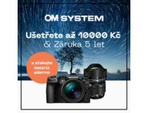 OM SYSTEM Cashback - Bright Nights (Platí&nbspod&nbsp15.1.&nbspdo&nbsp15.2.2026)
