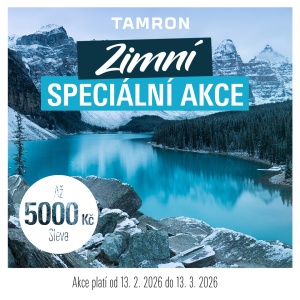TAMRON - ZIMNÍ SLEVOVÁ AKCE 2026 (Platí&nbspod&nbsp13.2.&nbspdo&nbsp13.3.2026)