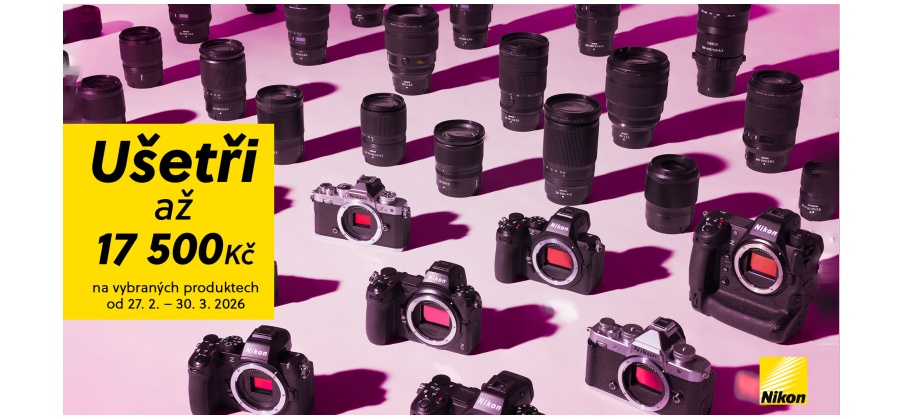 NIKON AKCE OFF-PEAK PROMO (Platí od 27.2. do 30.3.2026)