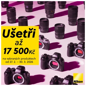 NIKON AKCE OFF-PEAK PROMO (Platí&nbspod&nbsp27.2.&nbspdo&nbsp30.3.2026)