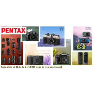 Akce RICOH / PENTAX (Platí&nbspod&nbsp23.3.&nbspdo&nbsp24.4.2026)