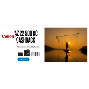 Canon - Letní Cashback Photo Video (Platí&nbspod&nbsp13.4.&nbspdo&nbsp31.7.2026)