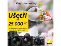Ušetři s Nikonem - Léto (Platí&nbspod&nbsp30.4.&nbspdo&nbsp27.7.2026)