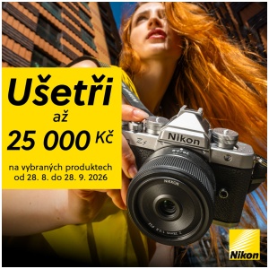 NIKON - OFF-PEAK PROMO (Platí&nbspod&nbsp28.8.&nbspdo&nbsp28.9.2026)