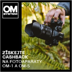 Olympus OM-1 a OM-5 Cashback (2.2. - 2.4.2023)